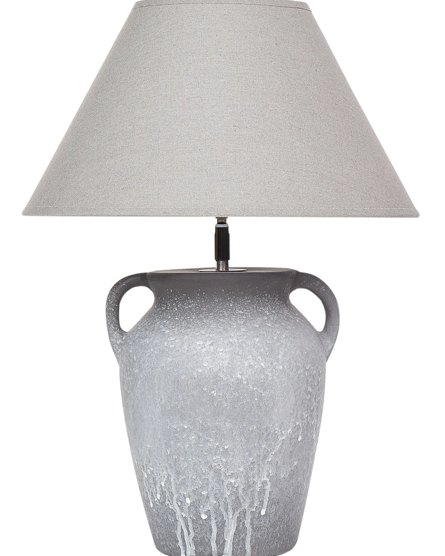 Lampada da tavolo AGEFET Ceramica Grigio