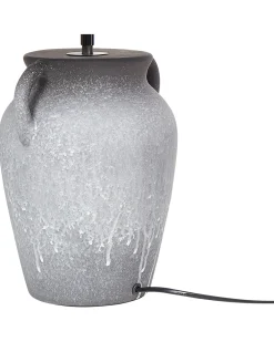 Lampada da tavolo AGEFET Ceramica Grigio