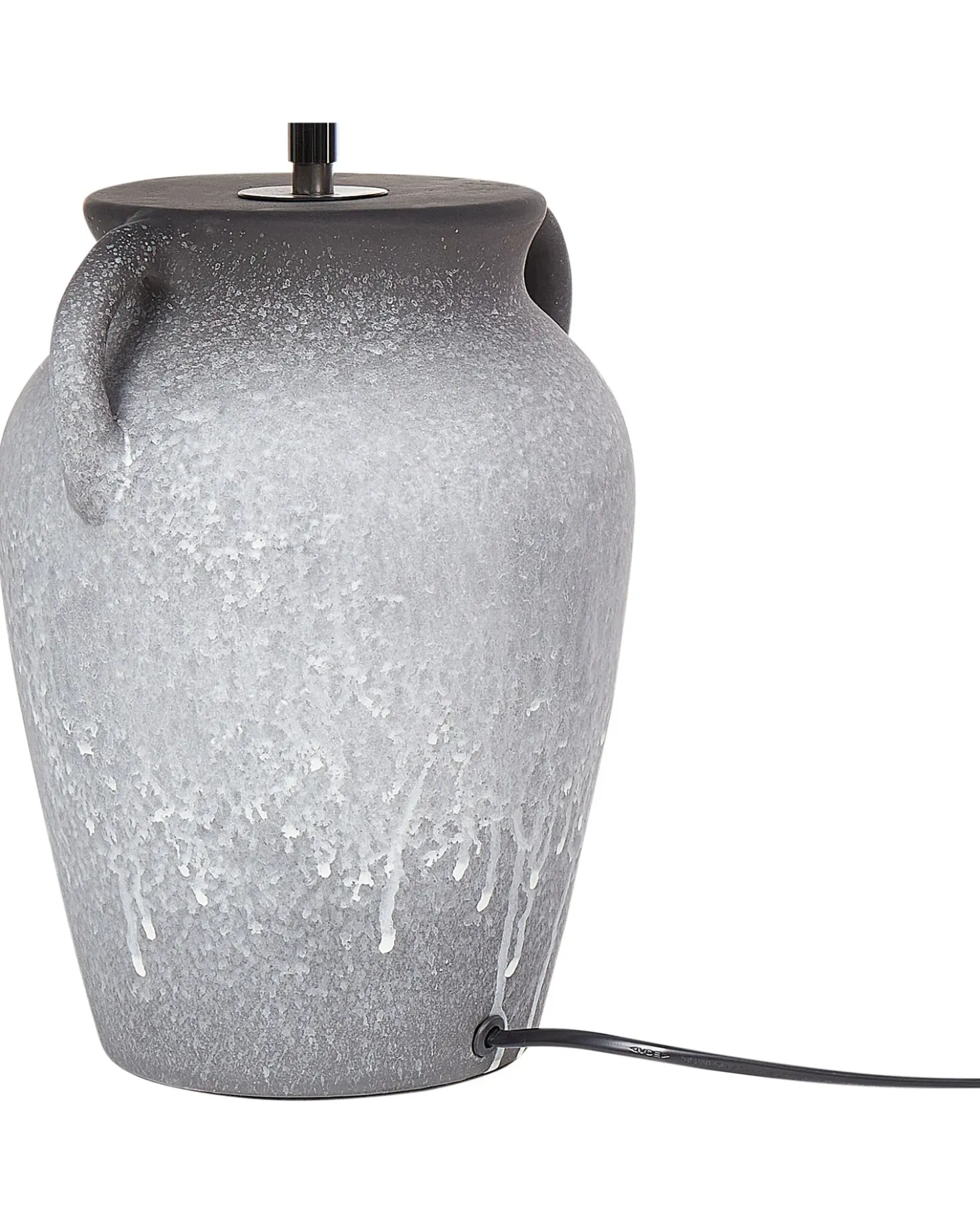 Lampada da tavolo AGEFET Ceramica Grigio
