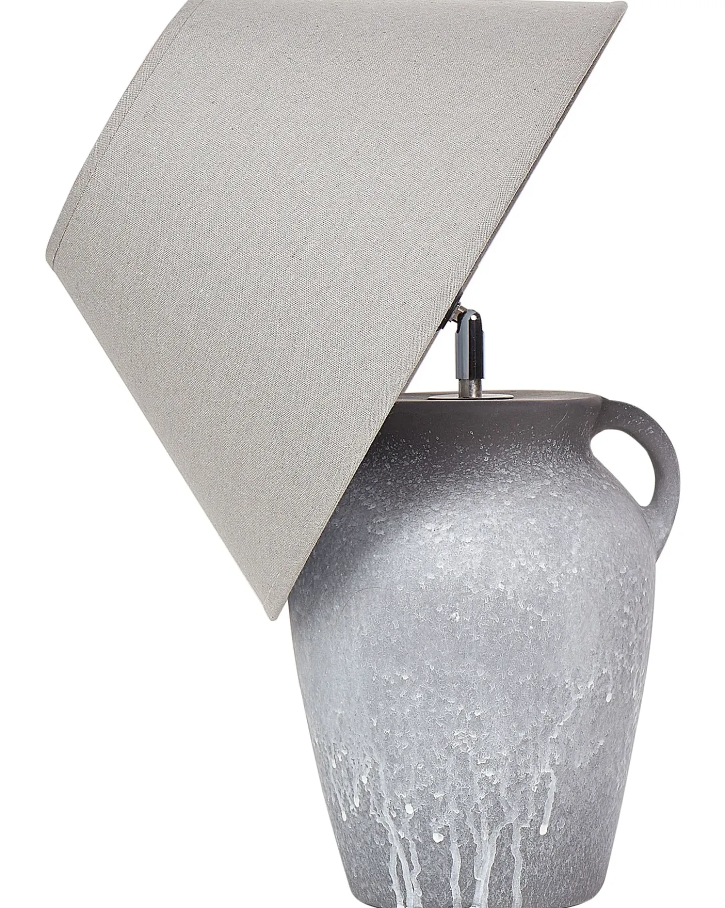 Lampada da tavolo AGEFET Ceramica Grigio