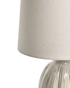 Lampada da tavolo AGUAN Ceramica Beige chiaro