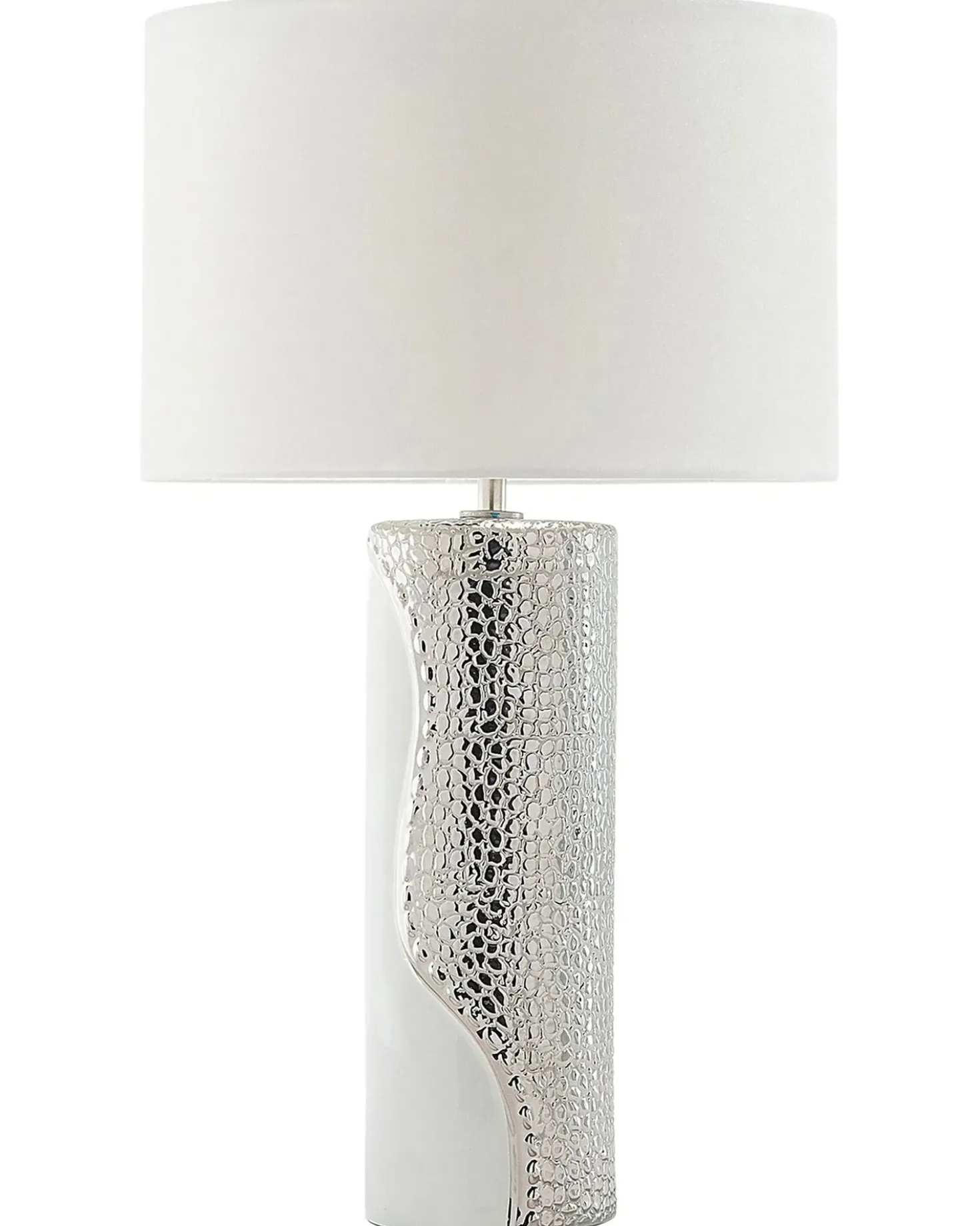 Lampada da tavolo AIKEN Porcellana Bianco