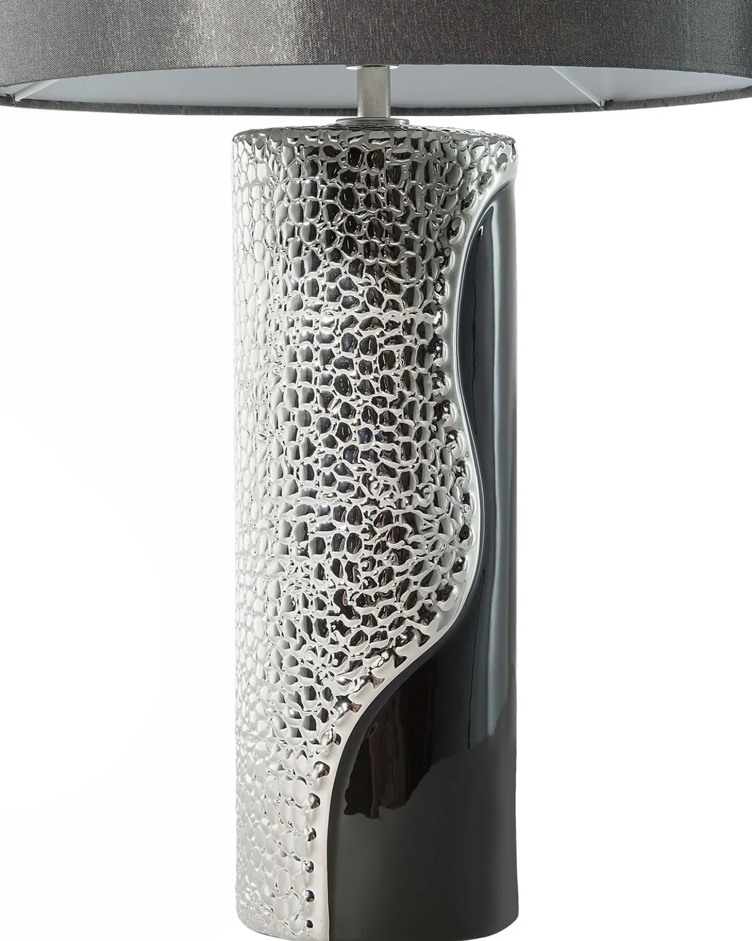 Lampada da tavolo AIKEN Porcellana Nero