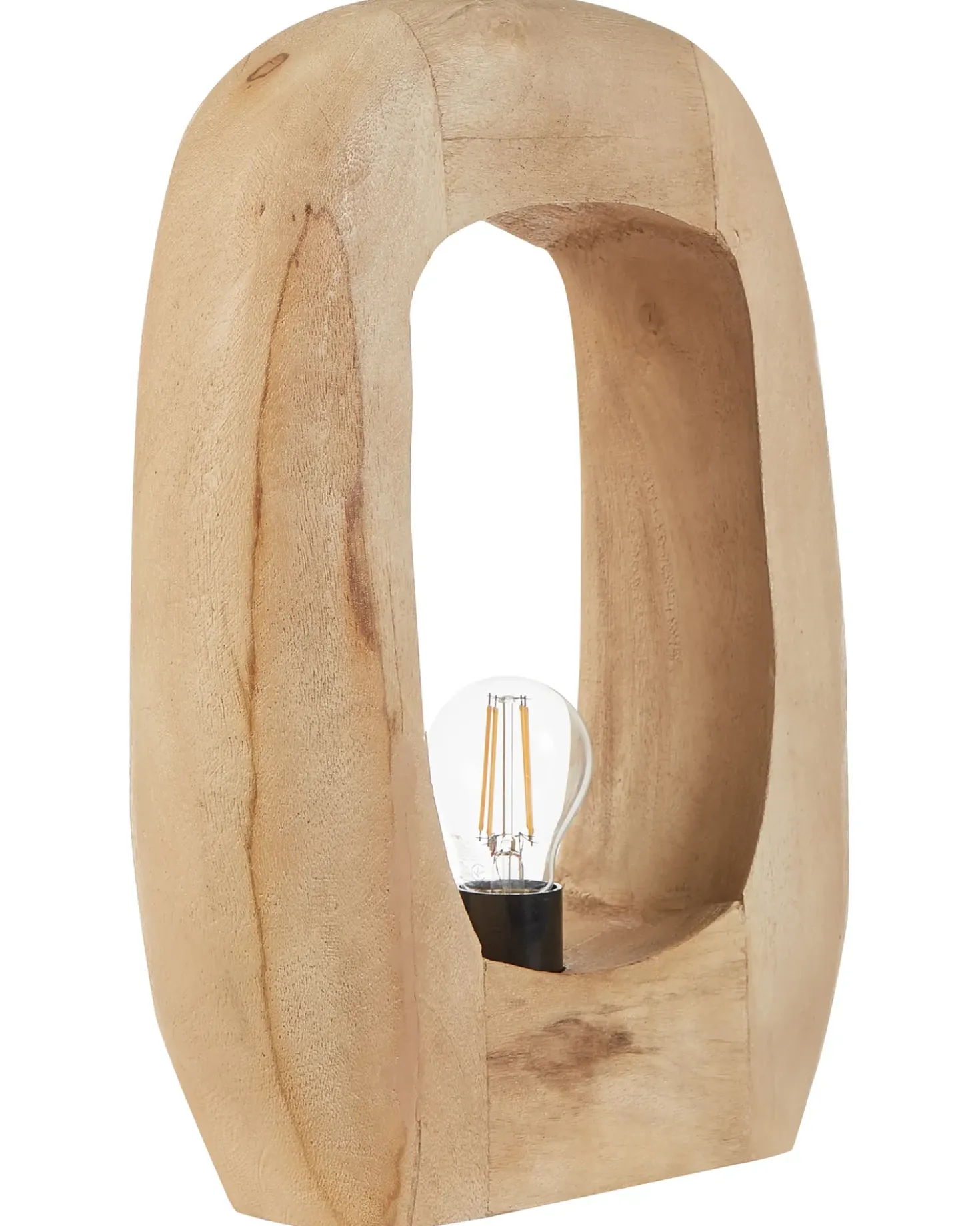 Lampada da tavolo AJAY Legno di mango Marrone chiaro