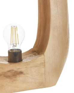 Lampada da tavolo AJAY Legno di mango Marrone chiaro