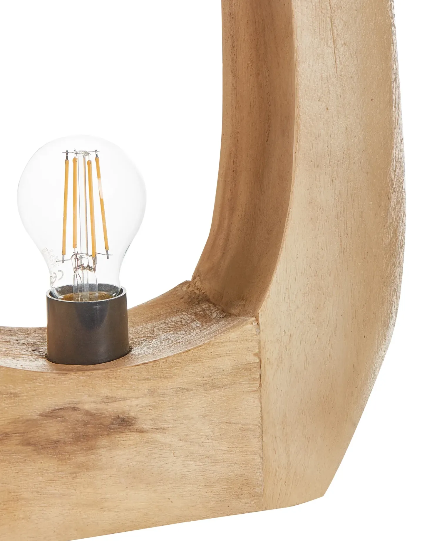 Lampada da tavolo AJAY Legno di mango Marrone chiaro