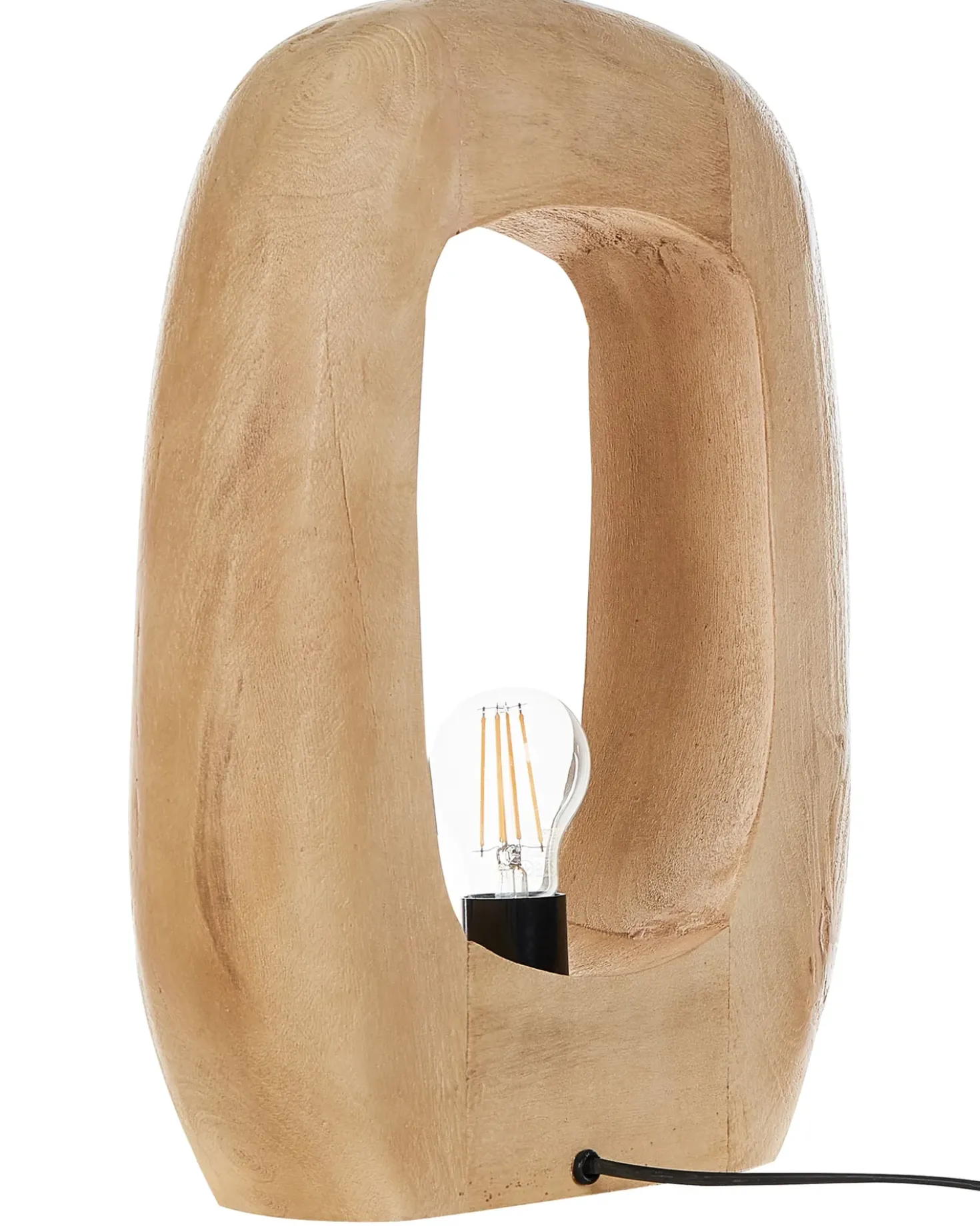 Lampada da tavolo AJAY Legno di mango Marrone chiaro