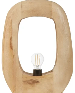 Lampada da tavolo AJAY Legno di mango Marrone chiaro