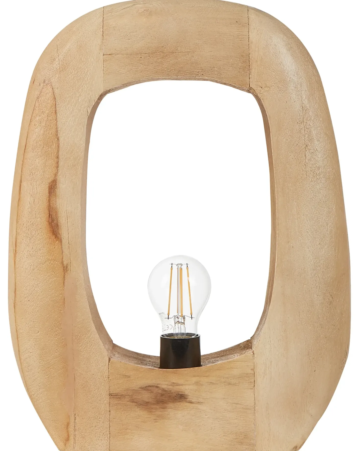 Lampada da tavolo AJAY Legno di mango Marrone chiaro