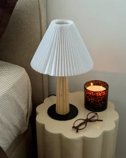 Lampada da tavolo ALIGIDE Legno Naturale