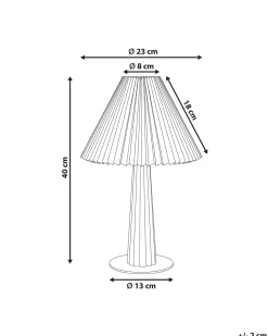 Lampada da tavolo ALIGIDE Legno Naturale