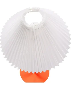 Lampada da tavolo ALWERO Metallo Arancione