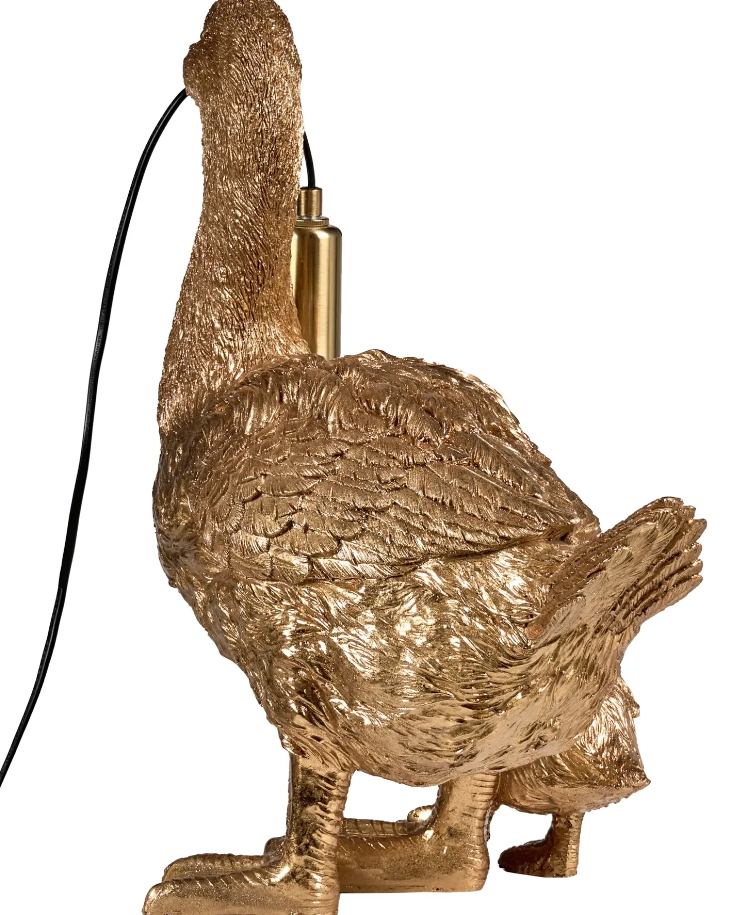 Lampada da tavolo Anatra DAFFY Oro