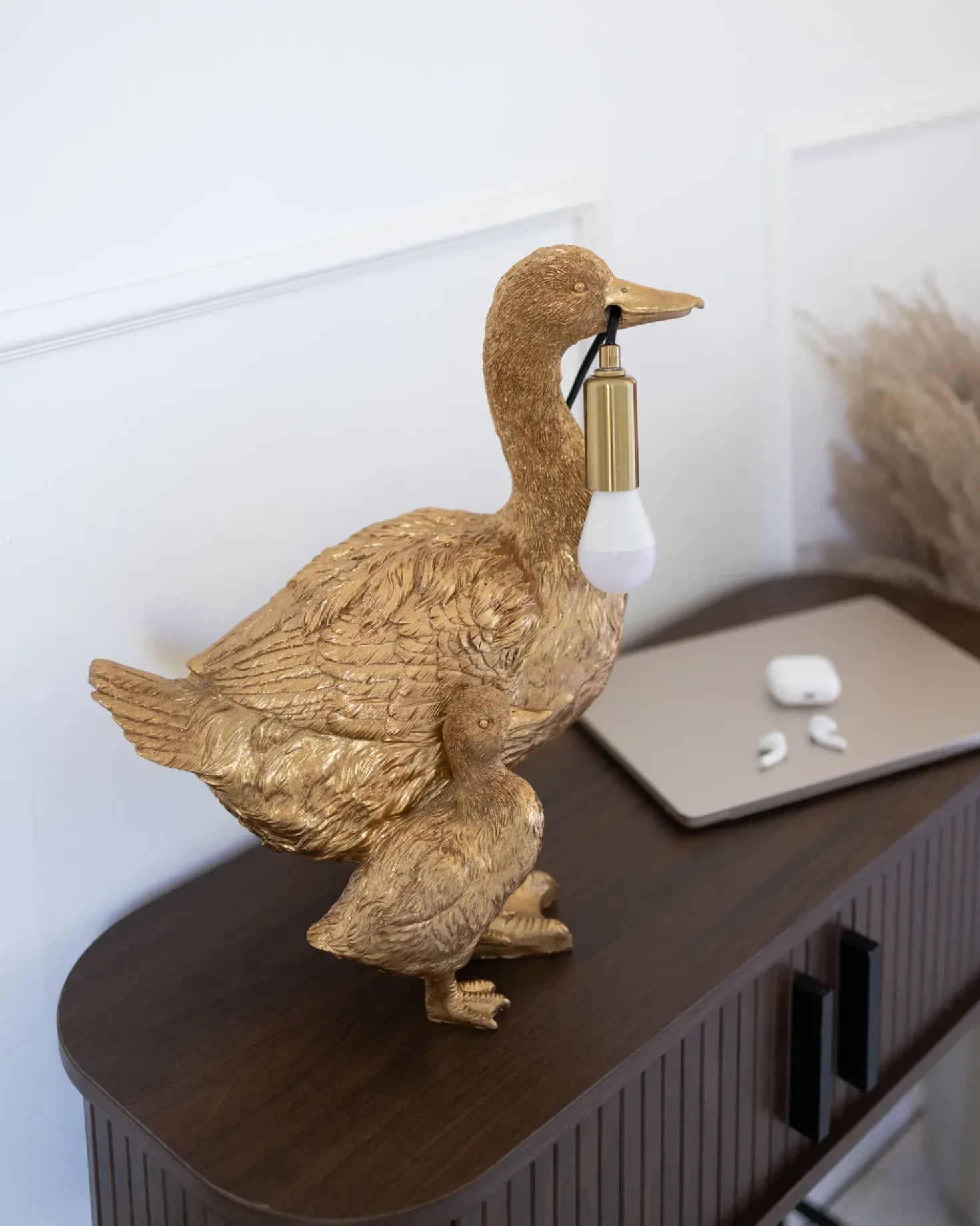Lampada da tavolo Anatra DAFFY Oro