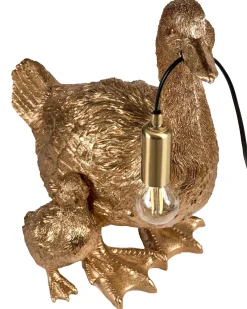 Lampada da tavolo Anatra DAFFY Oro
