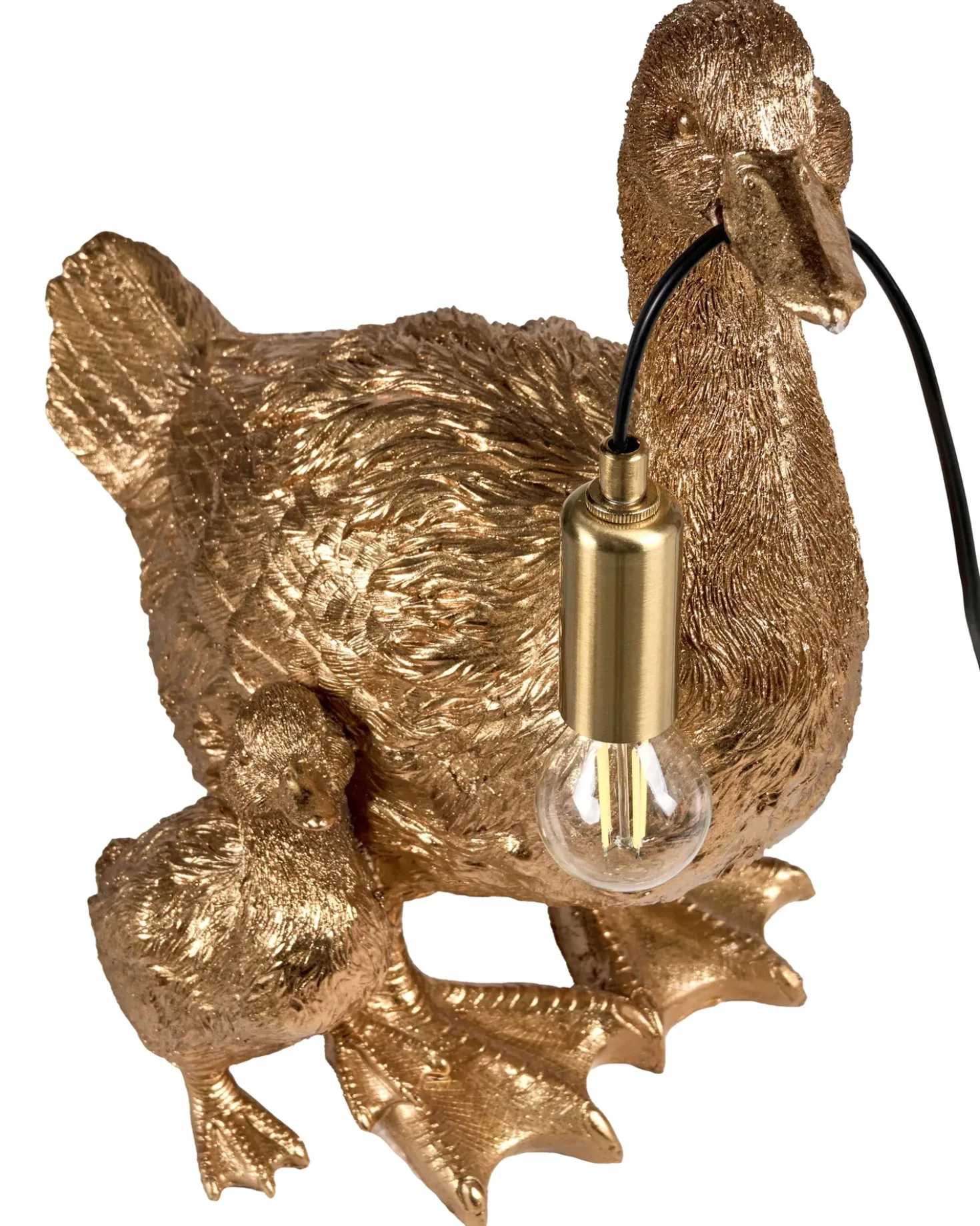 Lampada da tavolo Anatra DAFFY Oro