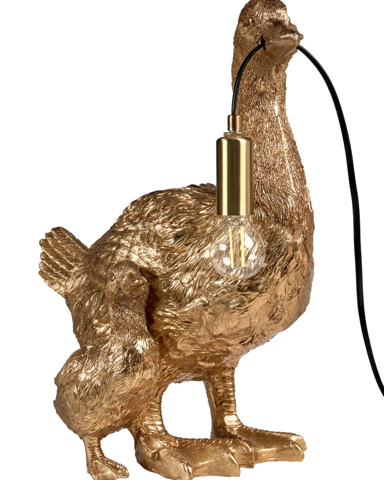 Lampada da tavolo Anatra DAFFY Oro