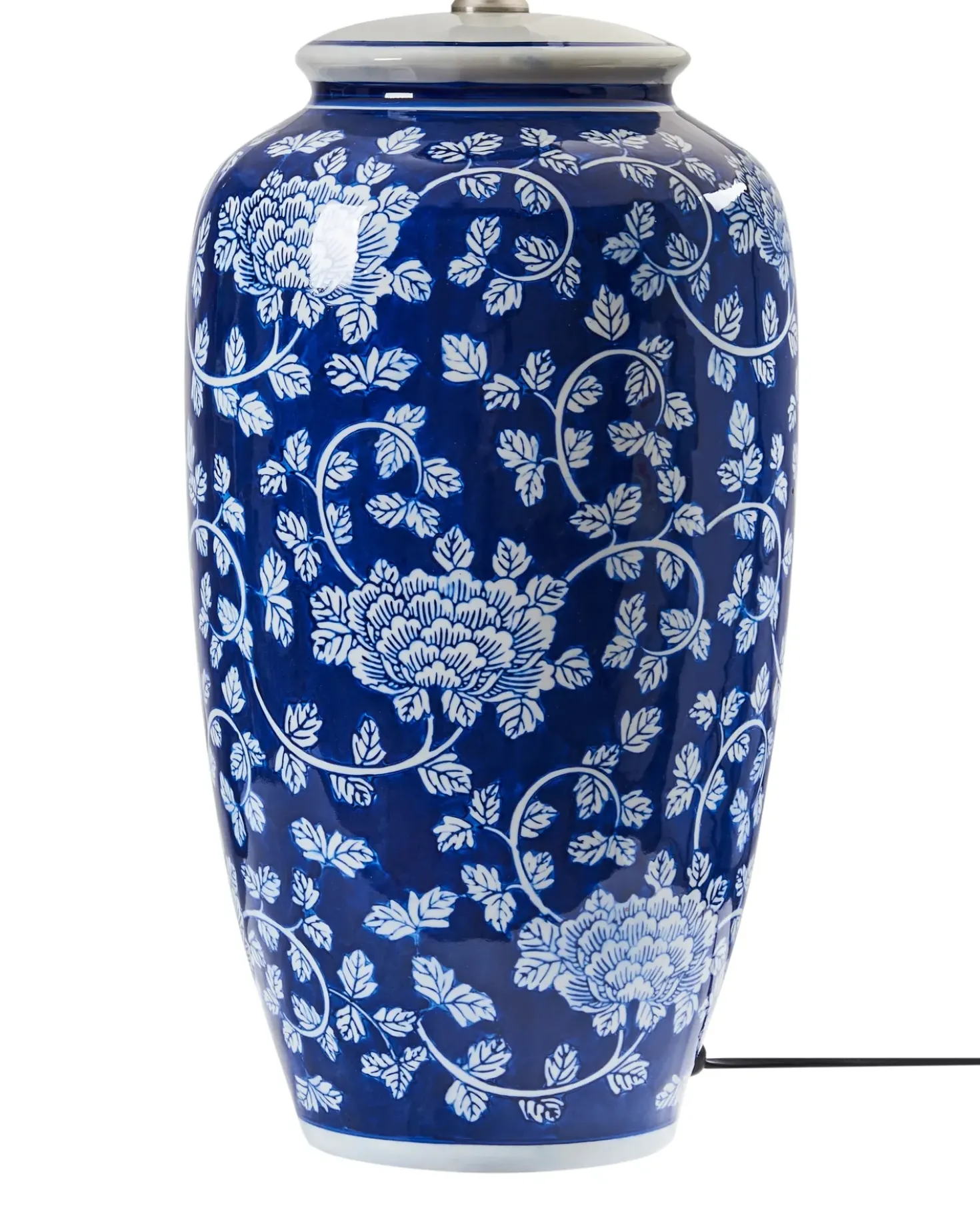 Lampada da tavolo ANGELES Porcellana Blu