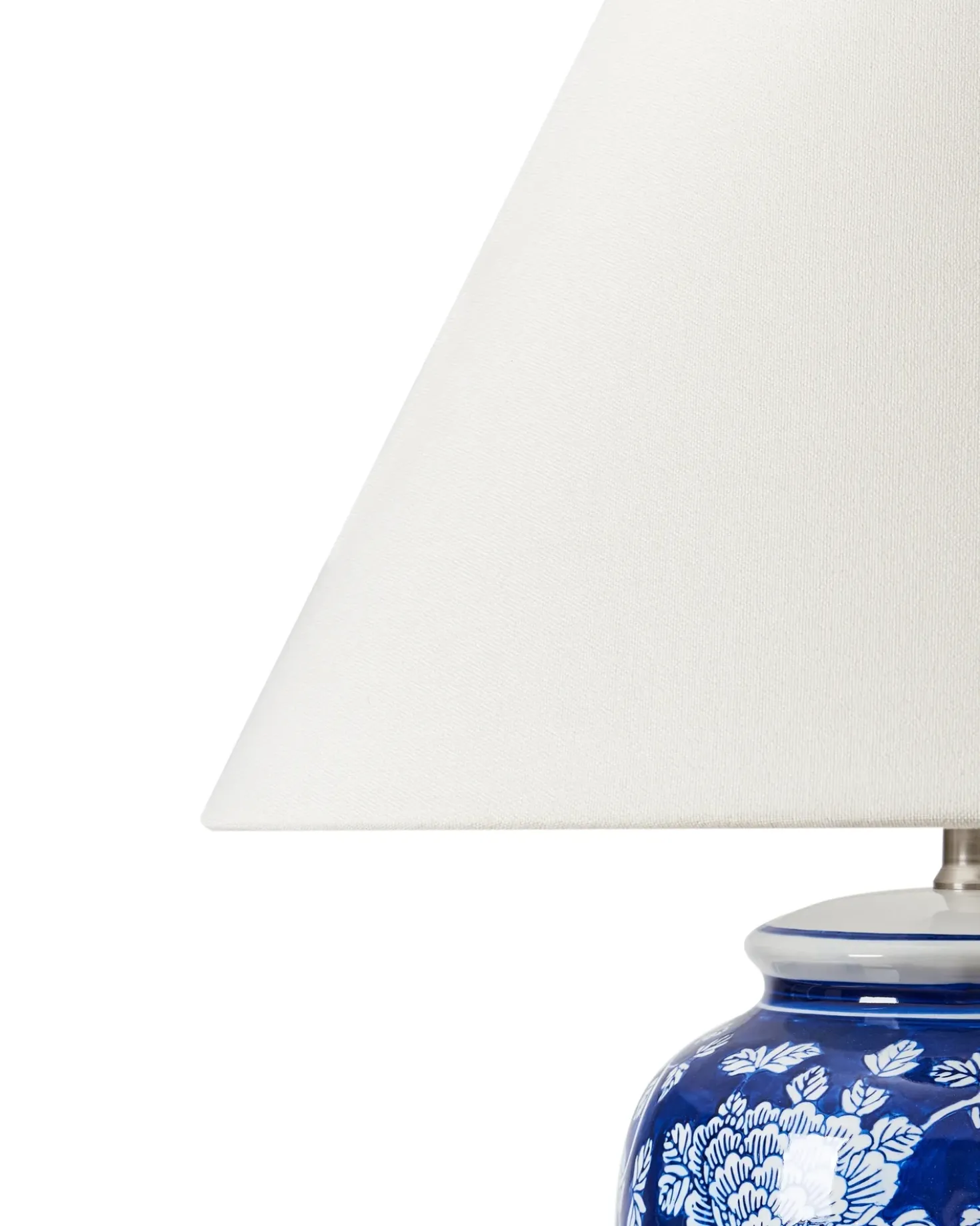Lampada da tavolo ANGELES Porcellana Blu