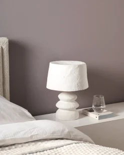Lampada da tavolo ARAPEY Cartapesta Bianco
