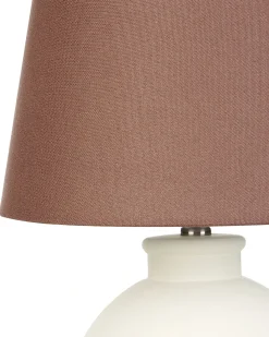 Lampada da tavolo ARCOS Ceramica Bianco