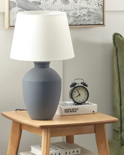 Lampada da tavolo ARCOS Ceramica Grigio