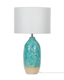 Lampada da tavolo ATABA Ceramica Turchese