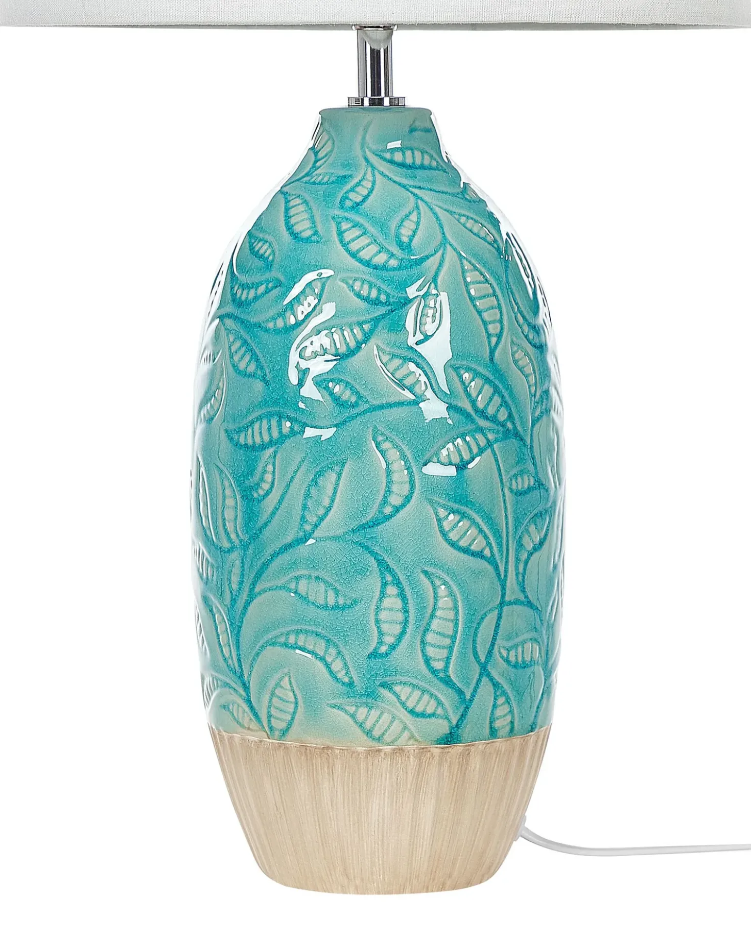 Lampada da tavolo ATABA Ceramica Turchese