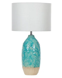Lampada da tavolo ATABA Ceramica Turchese