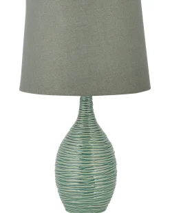 Lampada da tavolo ATSAS Ceramica Verde scuro
