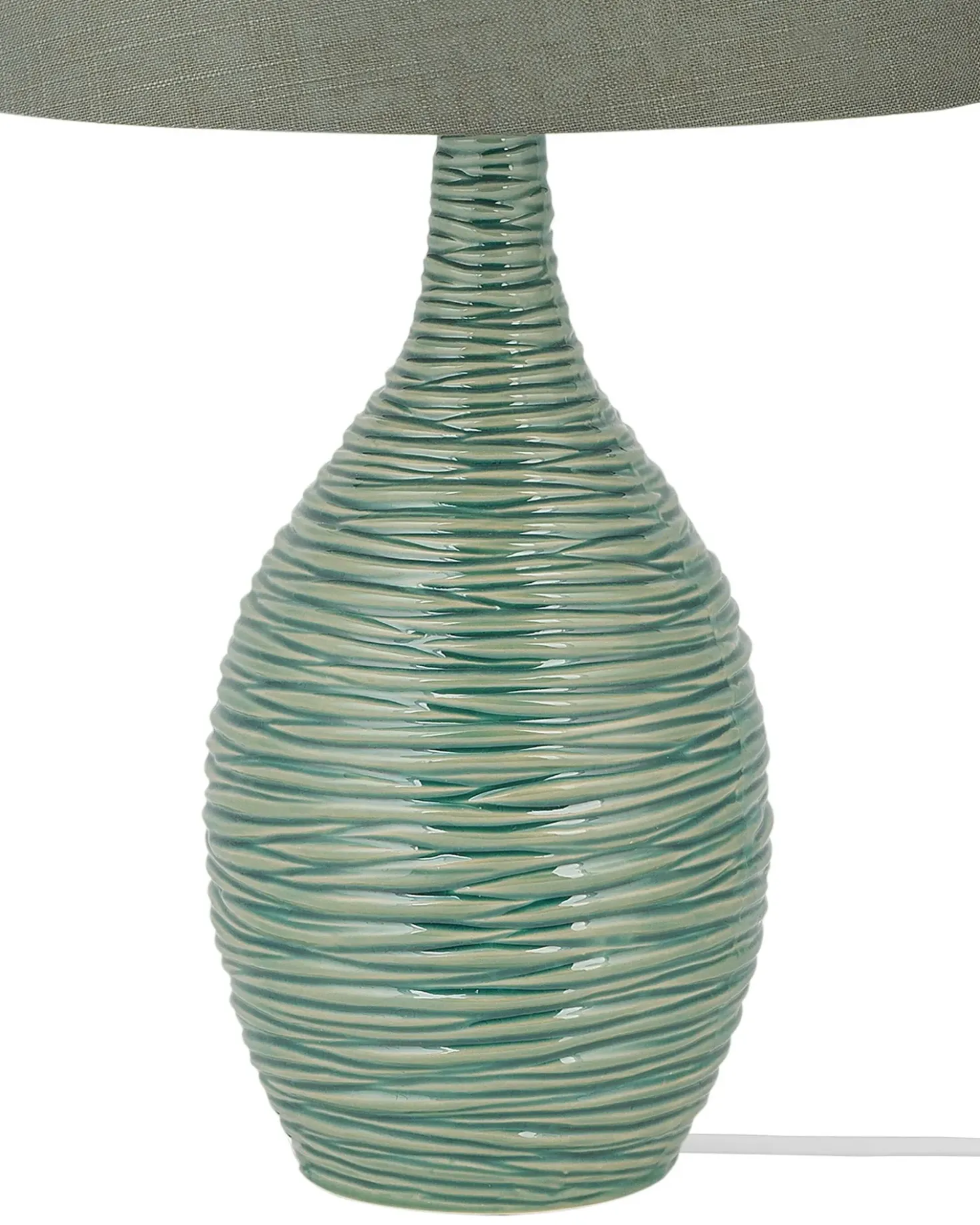 Lampada da tavolo ATSAS Ceramica Verde scuro