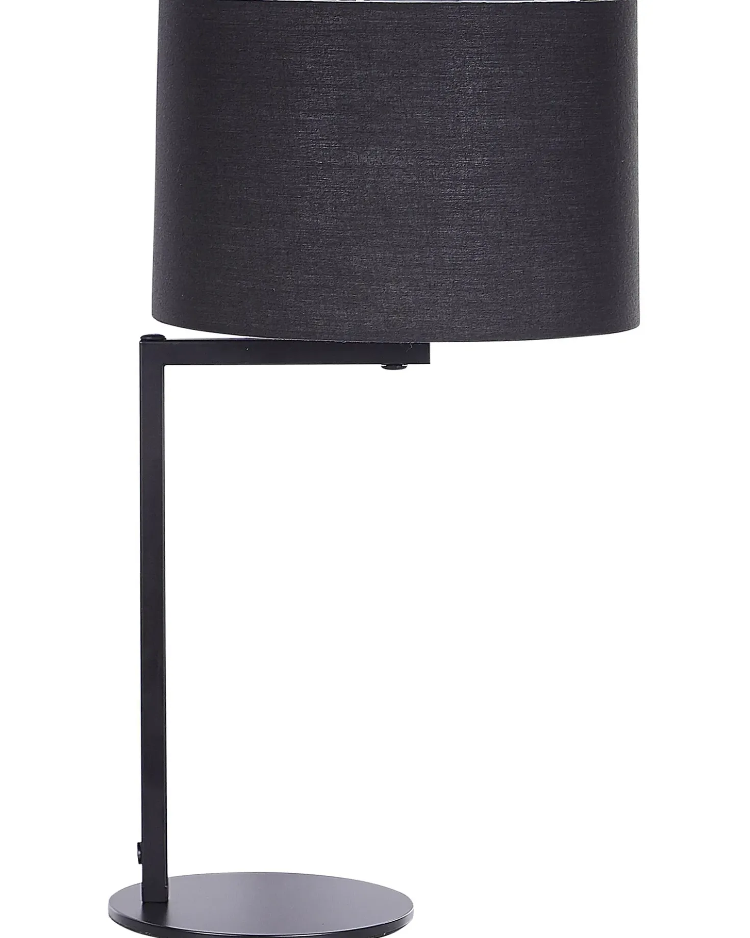 Lampada da tavolo BALDWIN Metallo Nero