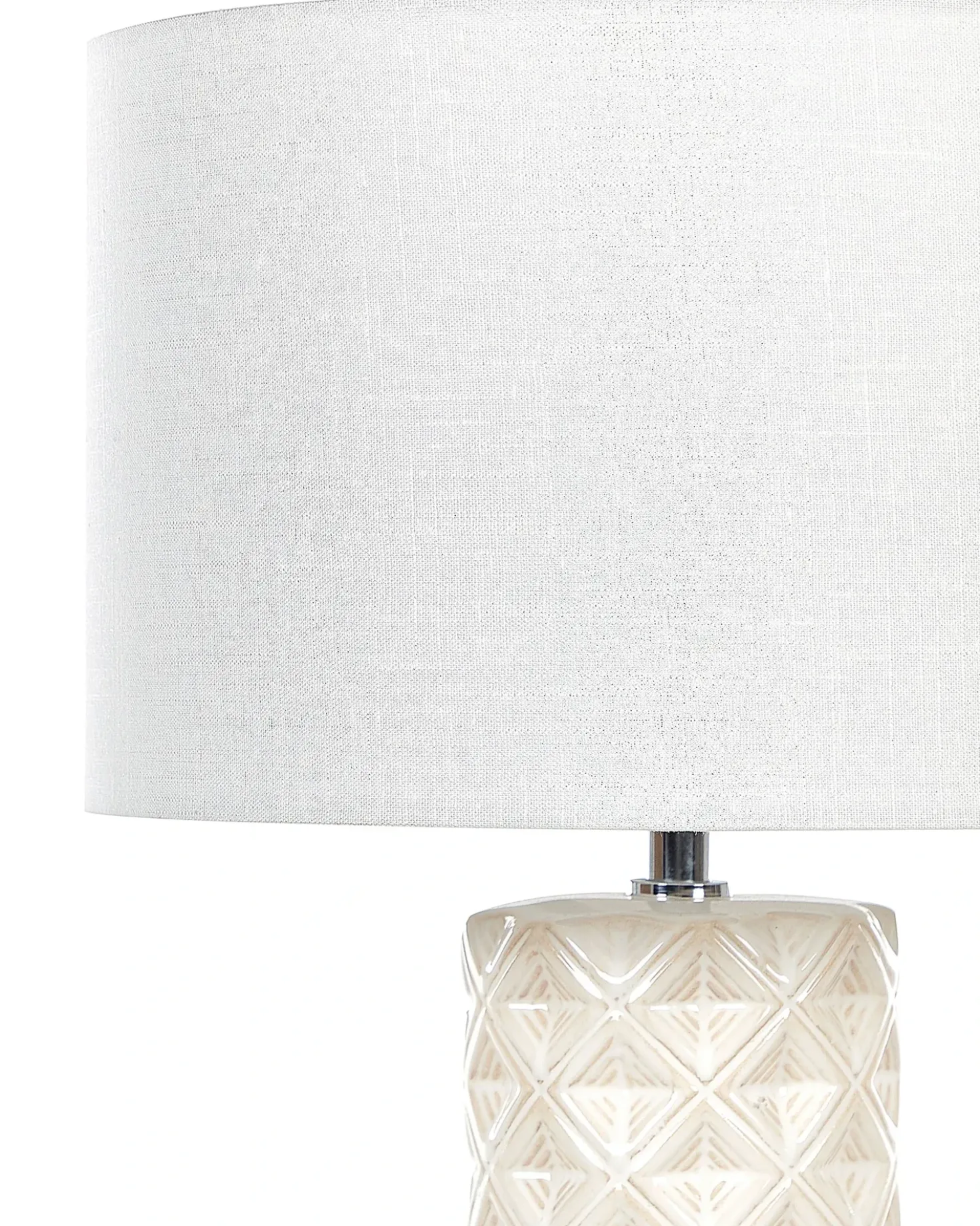 Lampada da tavolo BALONNE Ceramica Beige chiaro