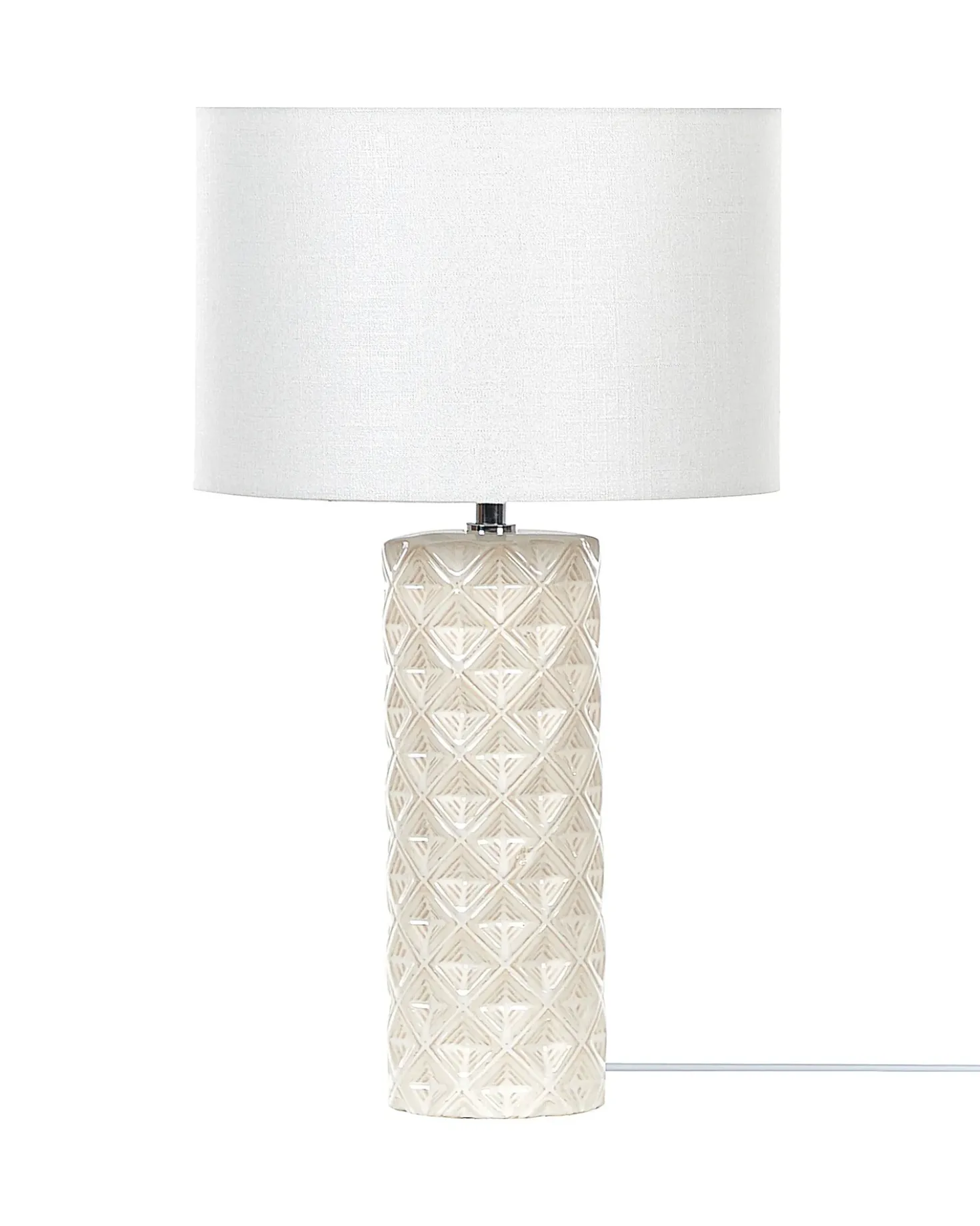 Lampada da tavolo BALONNE Ceramica Beige chiaro