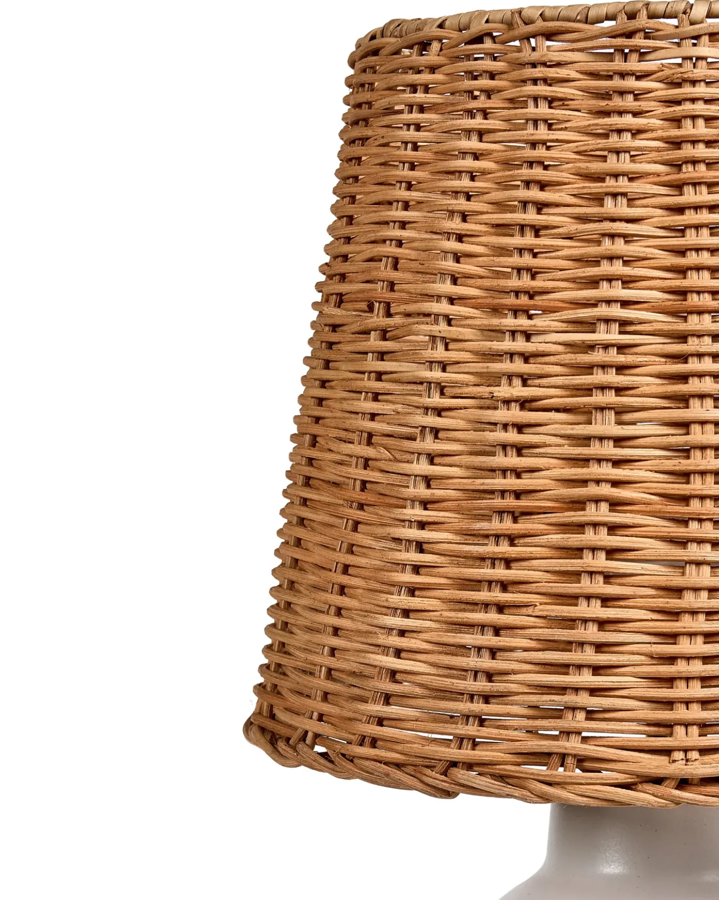 Lampada da tavolo BARTANG Ceramica Bianco