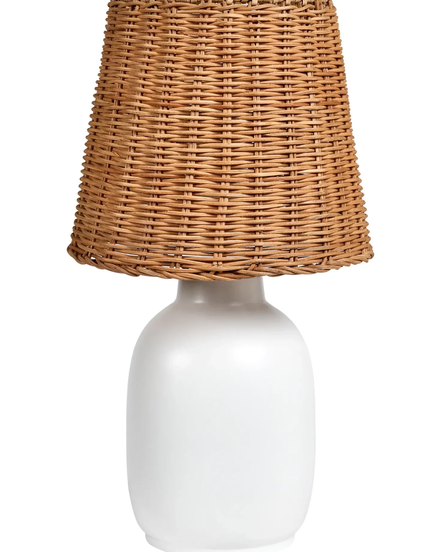 Lampada da tavolo BARTANG Ceramica Bianco