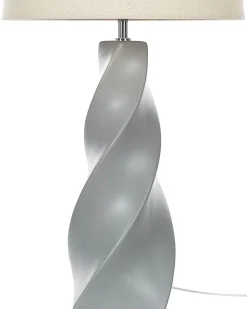 Lampada da tavolo BELAYA Ceramica Grigio