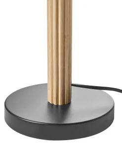 Lampada da tavolo BELESSA Lino Beige chiaro