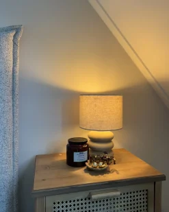Lampada da tavolo BETWA Legno di mango Marrone chiaro