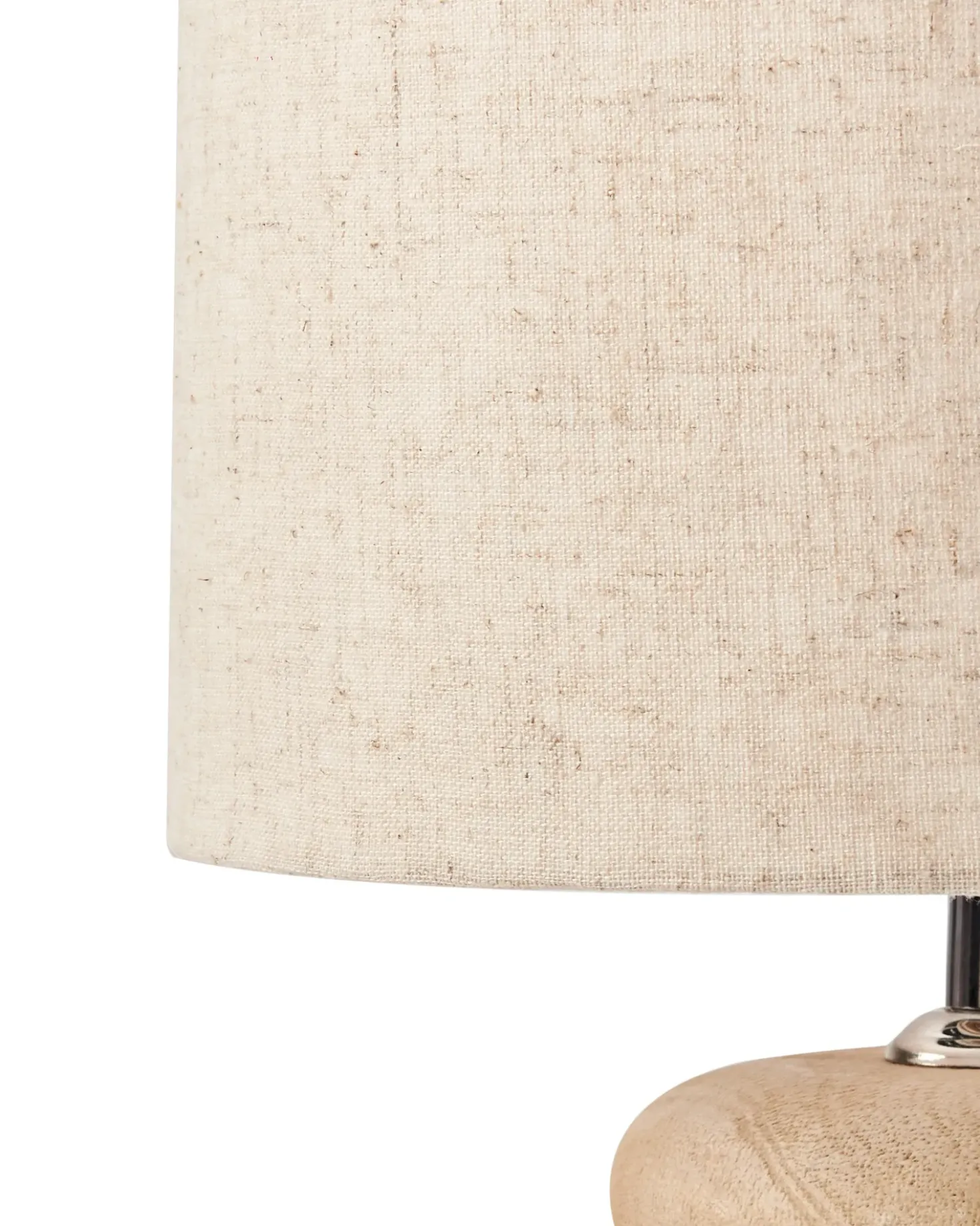 Lampada da tavolo BETWA Legno di mango Marrone chiaro