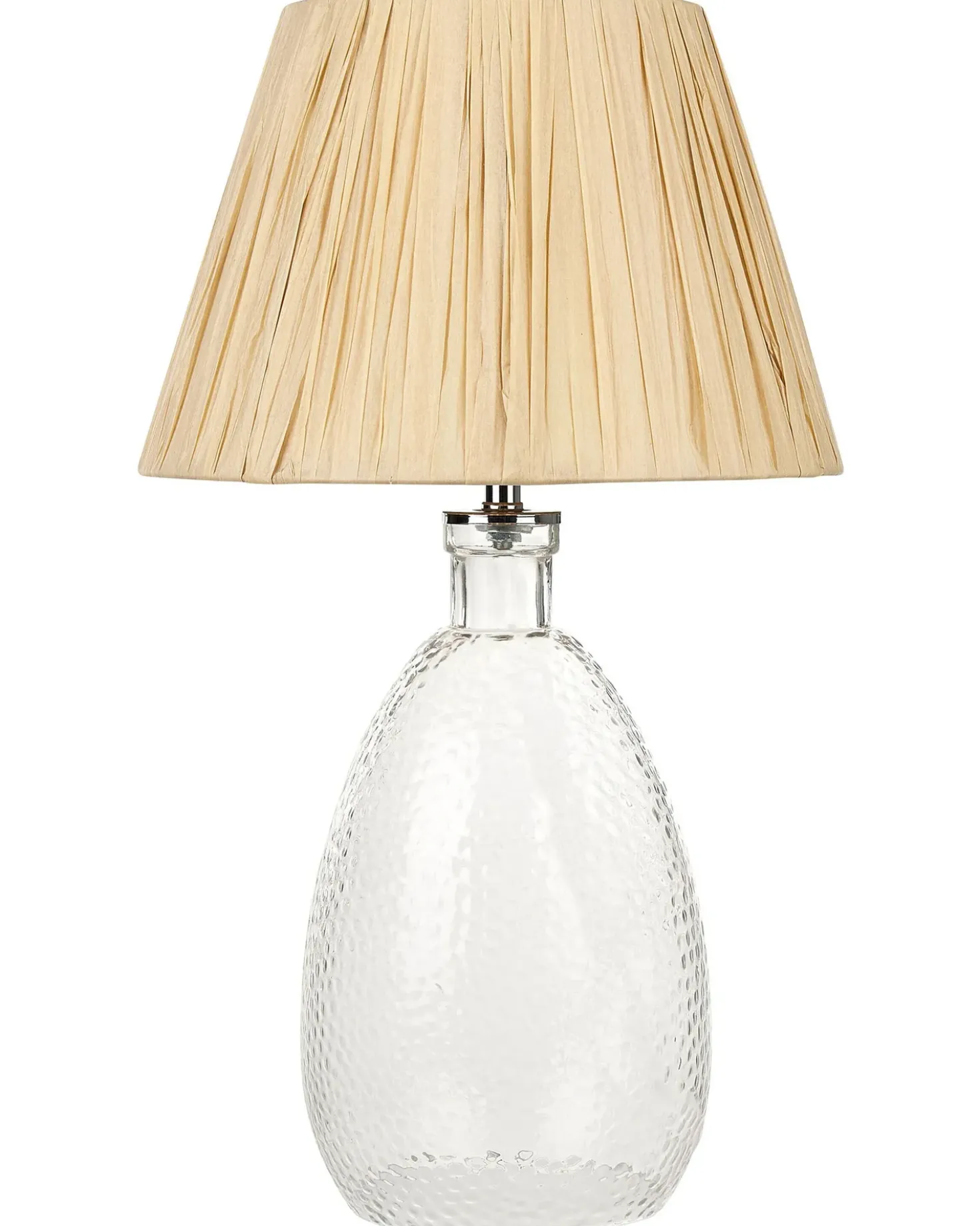 Lampada da tavolo BLANCO Vetro Naturale