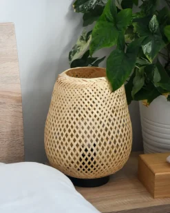 Lampada da tavolo BOMU Bambù Marrone chiaro