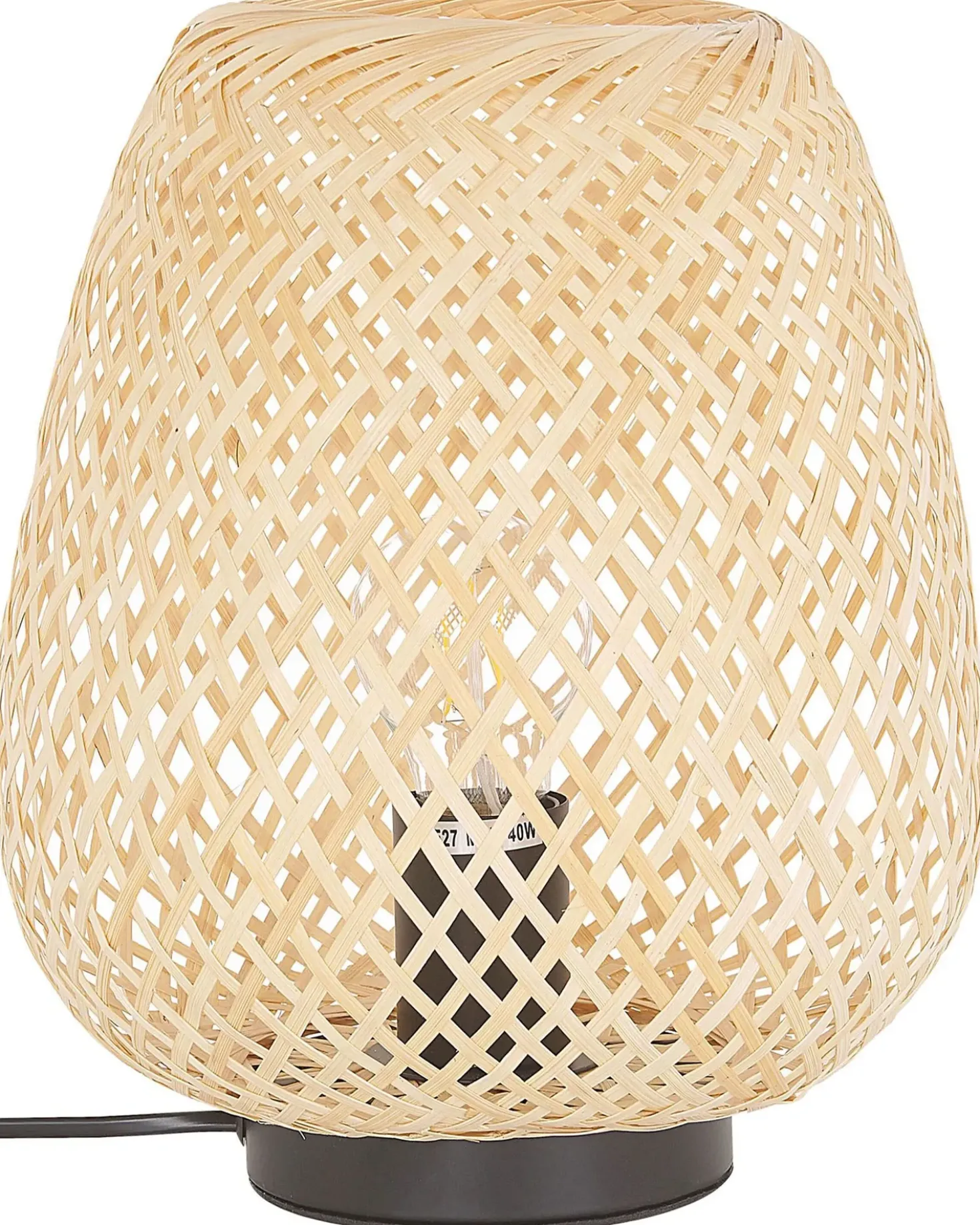 Lampada da tavolo BOMU Bambù Marrone chiaro