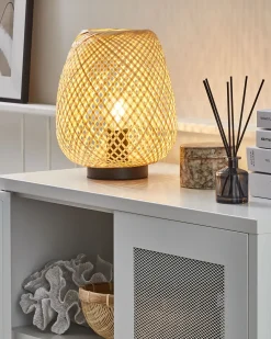 Lampada da tavolo BOMU Bambù Marrone chiaro