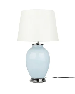 Lampada da tavolo BRENTA Ceramica Azzurro