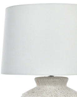 Lampada da tavolo CAINE Ceramica Beige chiaro