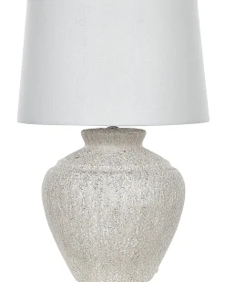 Lampada da tavolo CAINE Ceramica Beige chiaro