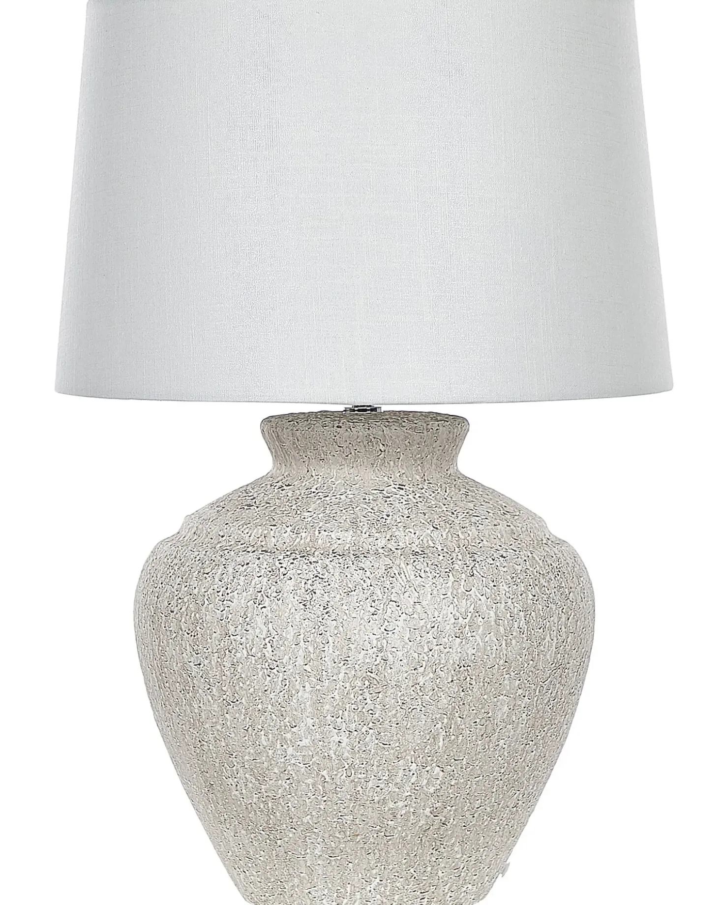 Lampada da tavolo CAINE Ceramica Beige chiaro