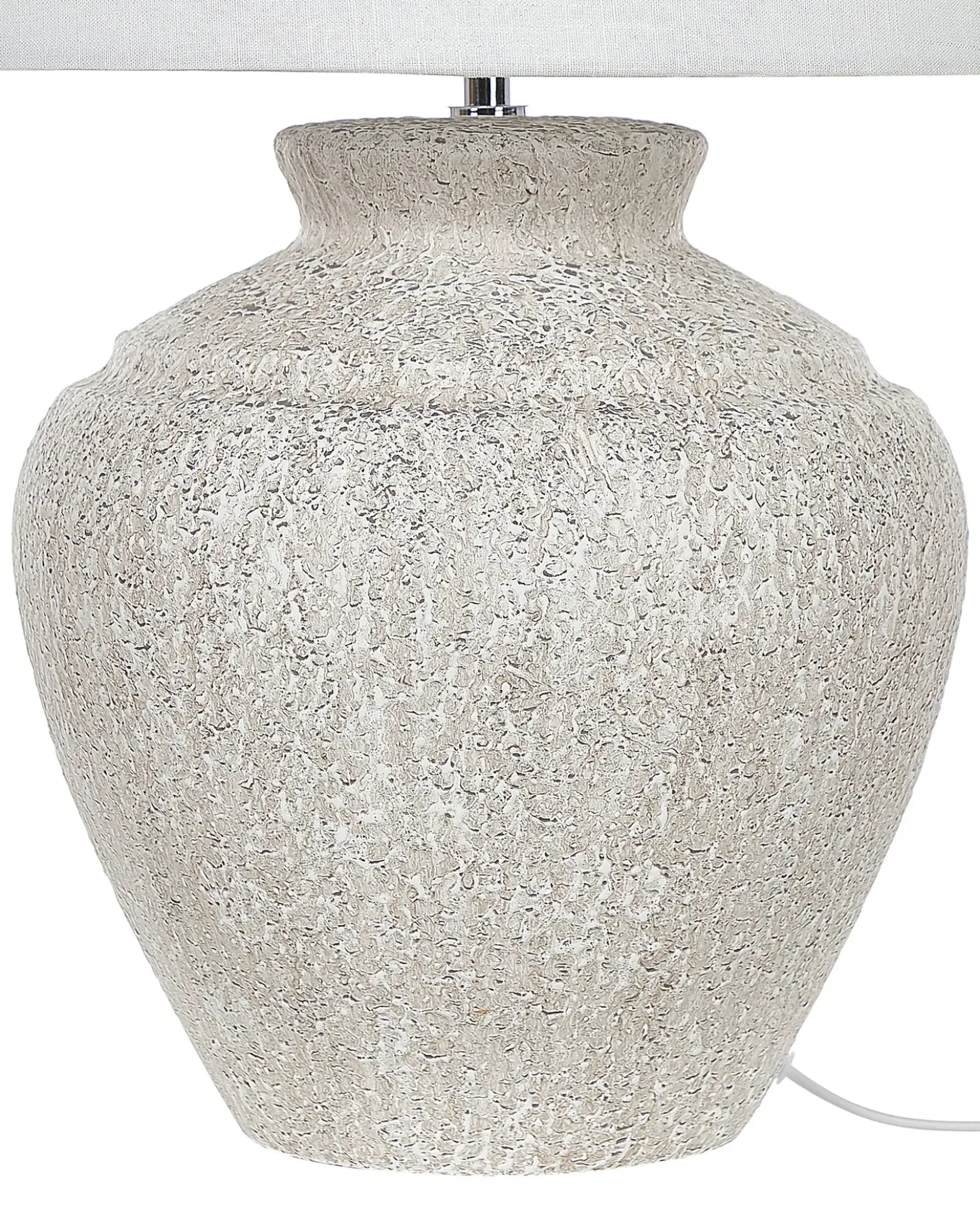 Lampada da tavolo CAINE Ceramica Beige chiaro