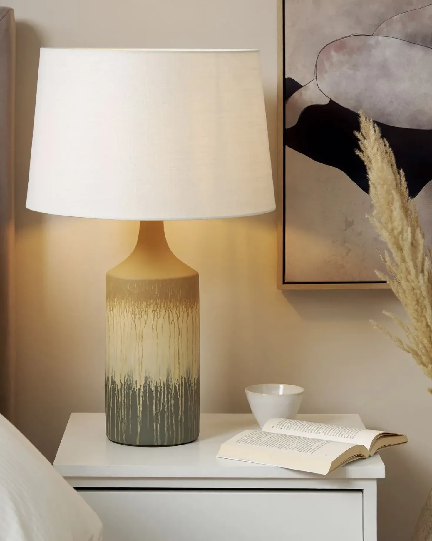 Lampada da tavolo CALVAS Ceramica Multicolore